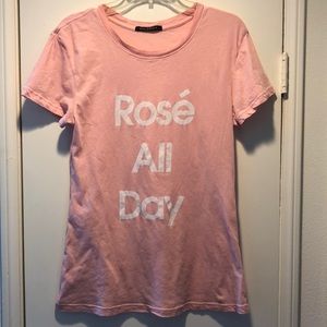 Rosé All Day womens shirt size L